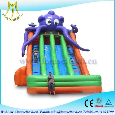 China Hansel 2017 hot selling PVC outdoor play area china inflatables for sale