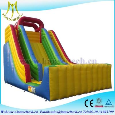 China Hansel 2017 hot selling PVC outdoor play area blow up inflatables for sale