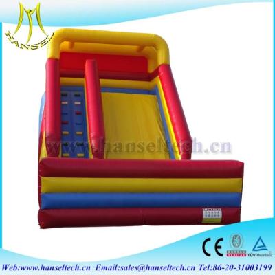 China Hansel 2017 hot selling PVC outdoor play area blow up instruments for sale