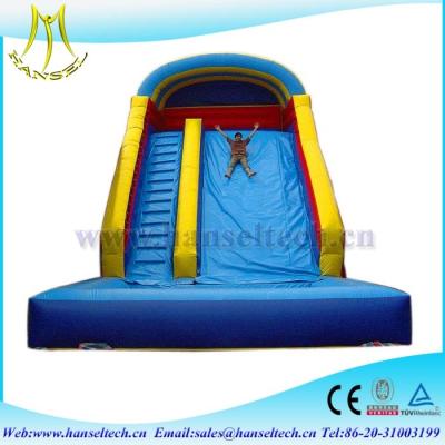 China Hansel 2017 hot selling PVC outdoor play area blow up figures for sale