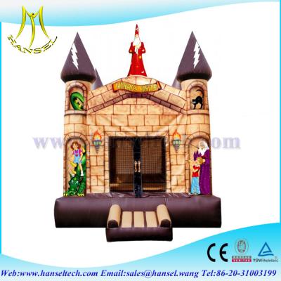 China Hansel inflatable commercial bounce house for sale for children in home for sale