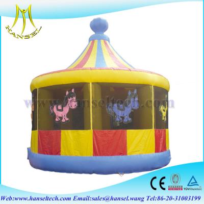 China Hansel inflatable kids jumping castle for sale in amesement park for sale