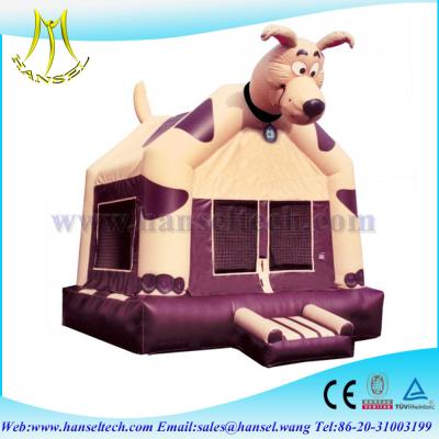 China Hansel popular inflatable playground rentals jump house for kids for sale