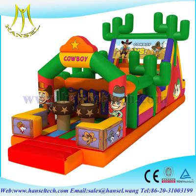 China Hansel adventure playground equipment,obstacle sport game indoor and outdoor for sale