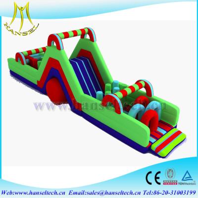 China Hansel residential playground equipment,obstacle sport game outdoor for sale