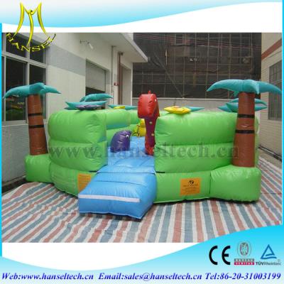 China Hansel terrfic industrial inflatable slide for rental customizde design for sale