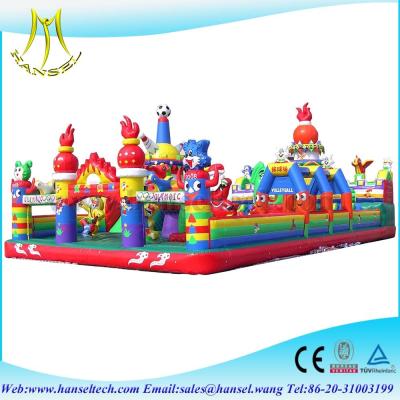 China Hansel popular PVC blow up intex inflatable slide for commercial for sale