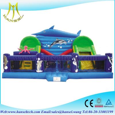 China Hansel fantastic inflatable pirate ship for commercial fun city for sale