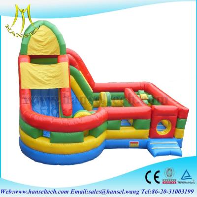 China Hansel fantastic bouncy castle air pumps for commercial rental for sale