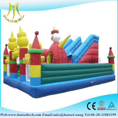 China Hansel commercial inflatable blow up jumping castle in shopping mall for sale