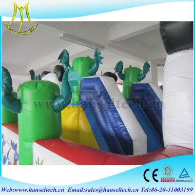 China Hansel 2017 commercial plastic inflatable games for babies rental for sale