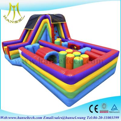 China Hansel high quality colorful inflatable air castle,amusement equipment for sale