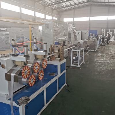 China Durable Geo Extrusion Machine for PE PET Fiber Strapping Band Production Line with Shipping for sale