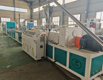 China Plastic Profile Extrusion Machine for WPC/PVC Solid Door Frame Production Line Qingdao Changyue Plastic Machinery Co. Ltd for sale