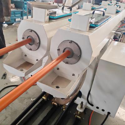 China PVC Pipe Making Machine with ABB/Delta Inverter and 33 1 Screw L/D Ratio for sale