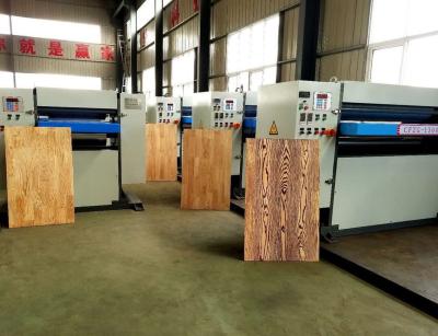 China WPC Embossing Machine 400mm-1300mm Width MDF Embossing for sale