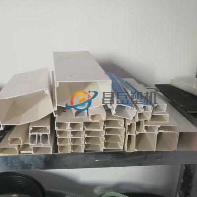 China UPVC PVC Trunking Extrusion Line 2mm-8mm PVC Cable Trunking Machine for sale