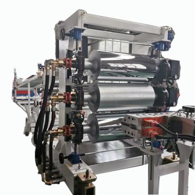 China 400mm-2000mm Wide Plastic Board Extrusion Line PMMA ABS PE Sheet Extrusion Line for sale