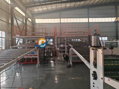 China 80/156 PVC Sheet Extrusion Machine UV PVC Marble Sheet Production Line for sale