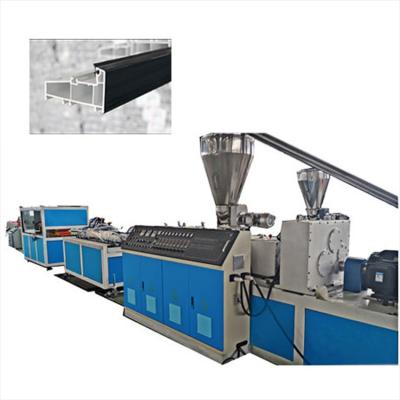 China LED Lamp Plastic Profile Extrusion Machine 250kg/H WPC Profile Production Line for sale