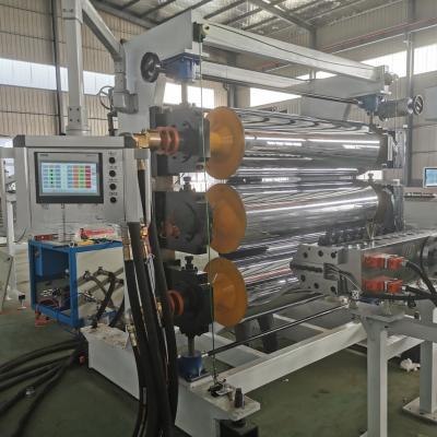 China PP PS ABS Sheet Production Line for Thermoforming Exhaust and Customized Request for sale