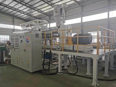 China Single Plate SJ 120 Plastic Sheet Extruder Machine / Geomembrane Sheet Production Line for sale