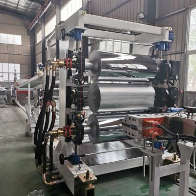 China Customizable SJ 120 Plastic Sheet Extruder for PMMA ABS Luggage Suitcase Sheet Making for sale