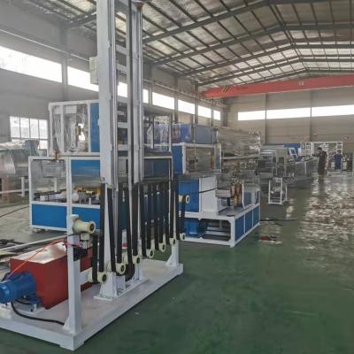 China Separate Type Extruder Assembly Structure Geo Strap Band Production Line with Assurance for sale