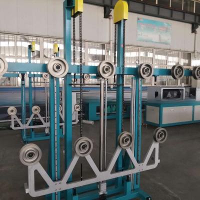 China Rigid Geo Strap Band Extrusion Line 40mm-120mm Sheet Extrusion Equipment for sale