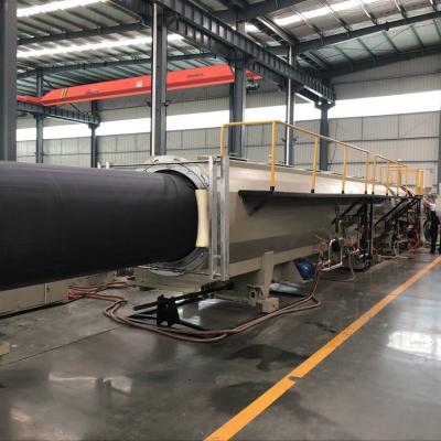 China Linha de produção de tubos de polietileno de 580 kg/h Linha de extrusão de HDPE de 90 mm-315 mm à venda