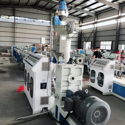 China Full Intermeshing Screw Channel Structure PPR Pipe Production Line for Piping Systems for sale