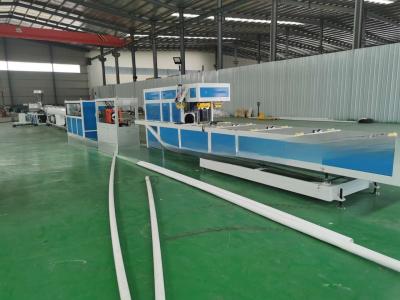 China Customized PVC Pipe Cutting Machine 600Kg/H HDPE Pipe Extrusion Line for sale