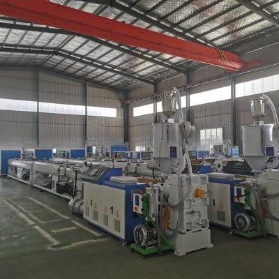 China High Output Single Screw Extruder voor HDPE Mpp Pipe Production Line in de kunststofindustrie Te koop