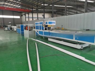 China Customized 65/132 UPVC Drainage Pipe Production Line with Online Socketing Machine for sale