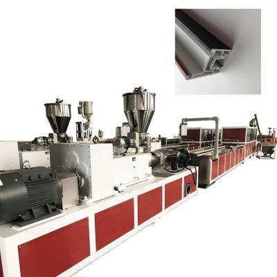 China WPC Profile Extrusion Machine 150kg/H-360kg/H WPC Door Frame Making Machine for sale