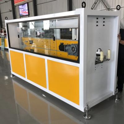 China Deep Screw Channel Structure UPVC Pipe Production Line with Automatic Control System for sale