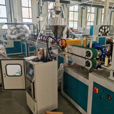 China 20*1.5*2.5m PVC Fibre Reinforced Pipe Making Machine with Deep Screw Channel Structure for sale