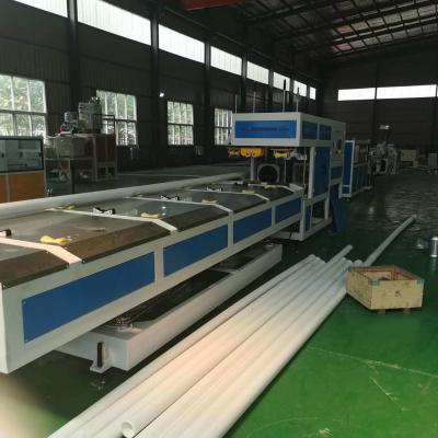 China Conical Twin-Screw PVC Pipe Extruder Machine / UPVC Pipe Making Machine for Agricultural and Constructional Plumbing for sale