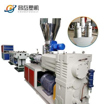 China 16-63 mm Two Cavity PVC Dual Contuit Pipe Production Line Customized for Your Business for sale