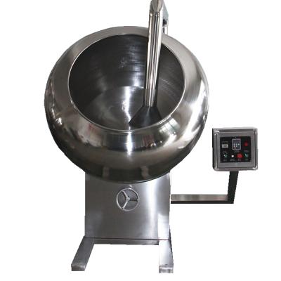 China Vegetable Processing Plant Mini Sugar Coating Machine Candy Polishing Machine Enrobing Pan for sale