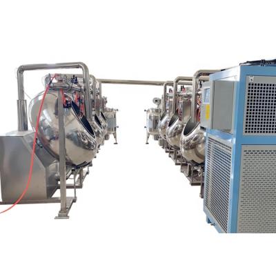 China Vegetable Processing Factory High Quality Cheap Price Chocolate Coating Machine Candy Polishing Machine Coating Pan for sale