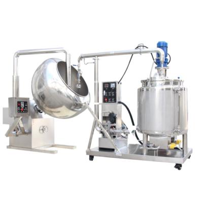 China Professional Frying Oil Factory Chocolate Coating Machine Candy Polishing Machine Coating Pan for sale