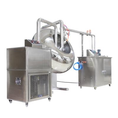 China Factory Price Cashew Almond Peanut Almond Coating Pan Raisin Chocolate Commercial Supply Coating Machine for sale