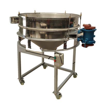 China Factory Stainless Steel Rotary Vibrating Screen / Fine Powder Circular Vibratory Sieve Machine for sale