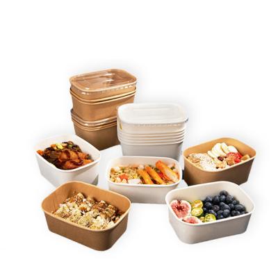 China Restaurant Fast Food Biodegradable Disposable Take Out Box With PP Lids for sale