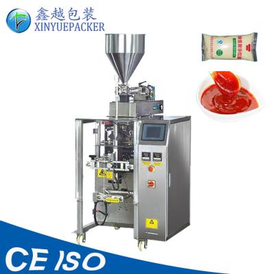 China Large Pouch Automatic Sauce Packing Machine / 500g 1 KG Pouch Packing Machine for sale