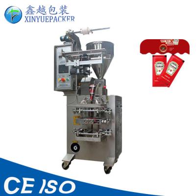 China High Capacity Tomato Ketchup Pouch Packing Machine 4 Sides Bag Sealing for sale