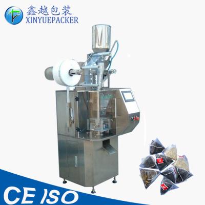 Chine Pneumatique de machine à emballer de sachet à thé de triangle conduit avec l'alimentation automatique de tasse de mesure à vendre