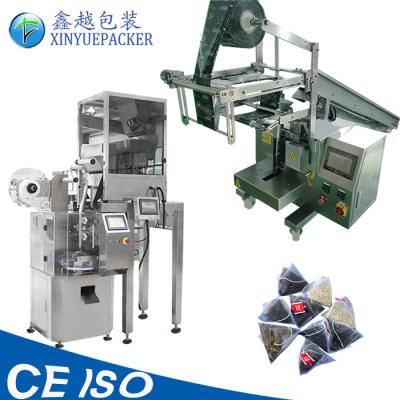 China Inner And Outer Pyramid Tea Bag Machine For Medicinal Tea / Healthy Teas for sale