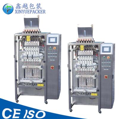 China Vertical Shape Stick Pack Packaging Machine 6 Lanes With High Packaging Rate for sale